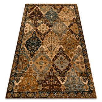 RugsX Rugsx - Alfombra De Lana Omega Torino Oriental - Color Co&ntilde;ac Beige 235x350 Cm
