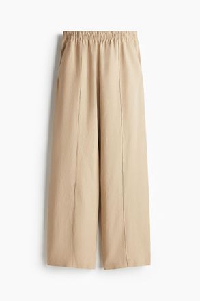 H&M Hose aus Leinenmix - Beige