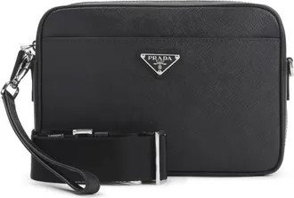 Prada Black Logo Small Crossbody Bag
