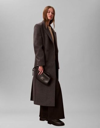 Calvin Klein Borsa a tracolla nera con logo-Nero