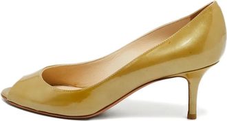 Jimmy Choo London Pumps a punta aperta - Oro