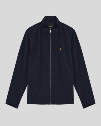 Lyle & Scott Mens Mesh-Back Softshell Jacket - Navy - Size X-Large