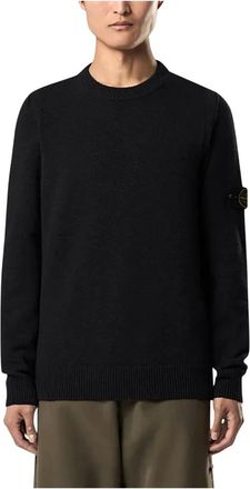 Stone Island Hombre, Jerseys, Negro, Talla: M