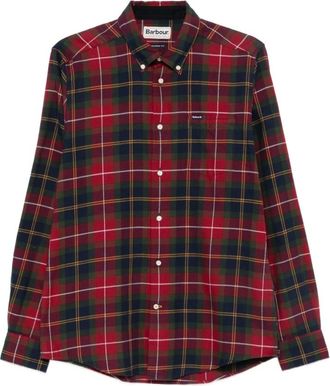 Barbour Fortrose Tailored Shirt - Heren - Overhemden - Veelkleurig - Maat: L Katoen