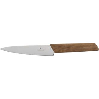 Victorinox by Swiss Army Swiss Modern Officemesser Nussbaumholz 15 Cm