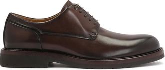 Kazar Bruine derby van natuurlijk leer - Heren - Nette schoenen - Bruin - 44 EU - Leer - Schoenen