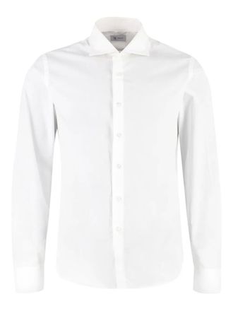 THE (ALPHABET) Katoenen overhemd - Wit