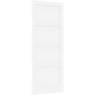 vidaXL Vidaxl - Puerta Interior Blanco 83 X 211 Cm Madera Contrachapada