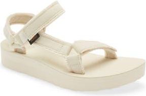 Teva Midform Universal Canvas Sandal in Birch at Nordstrom Rack, Size 11