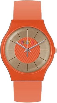 Crayo Trinity Rose Dial Red Leatherette Watch CRACR4402