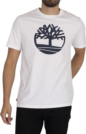 Timberland Kbec River Tree tee T-Shirt Men, White, 3XL