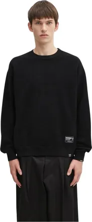 Neighborhood Hoodies & sweatvesten, Heren, Zwart, M, Katoen, Reversible Sweat