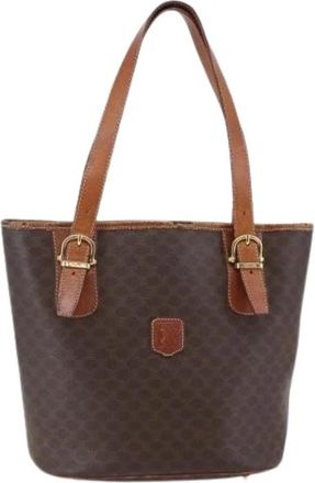 Celine Pre-owned Vintage Tote Bag - Dames - Vintage Shopper - Bruin - ONE Size - Leer - Vintage
