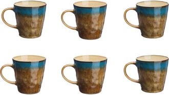 Bj&ouml;rn Borg Taza ISLAND 40cl - 6 Piezas - Tierra y mar