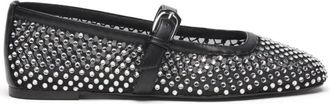 Stuart Weitzman Schoenen, Dames, Zwart, 39 1/2 EU, Leer, Bareitall Shine Mary Jane
