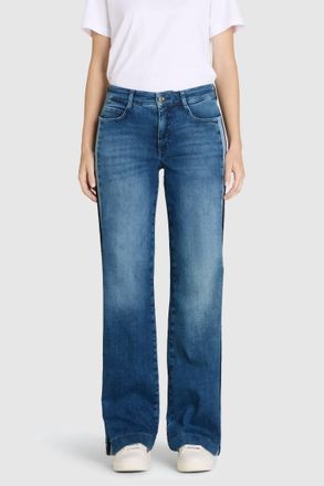 Mac Jeans Double Wide Galon Jeans In Blue