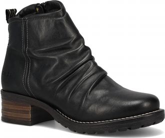 Taos Womens Ravello Ruched Boot In Black