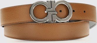 Ferragamo Cintura in pelle di vitello a grana Gancini Ferragamo