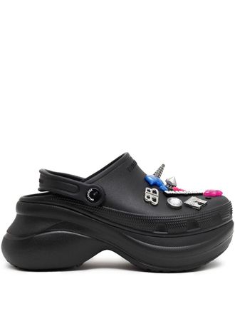 Balenciaga Crocs Jibbitz Sandals-Donna