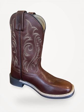 Smoky Mountain Boots Mens Classic Cowboy Boots In Brown