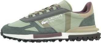 Lacoste Elite Active Sneakers - Heren - Sneakers - Groen - 44 EU - Polyester - Schoenen