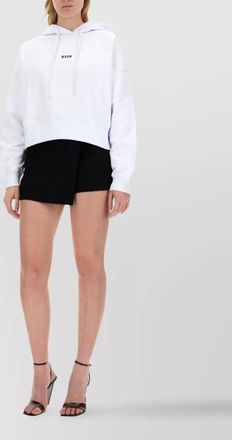 Msgm logo cotton sweatshirt