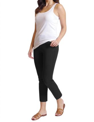 Peace of Cloth Casey Crop Jean In Black