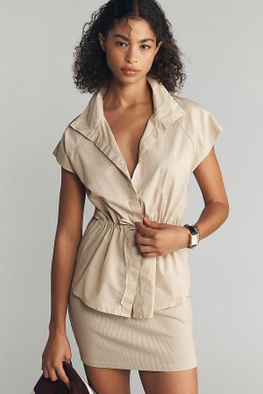 Sundry Sporty Twofer Mini Dress