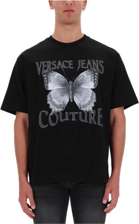 Versace Jeans Couture Uomo, Top, Nero, M, new