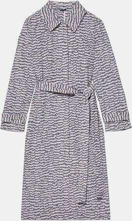 Kate Spade New York Modern Feathers Belted Trench Coat