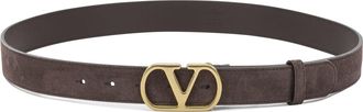 Valentino Garavani Cintura in pelle V Logo Signature Valentino Garavani