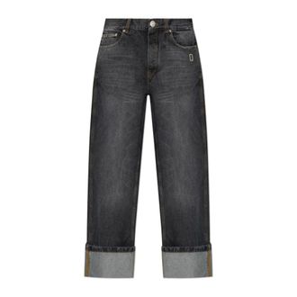 Marc Jacobs Wide Jeans, female, Black, Size: W27 High-waisted Jeans