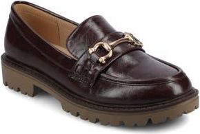 Journee Collection Jessamy Lug Loafer in Patent/oxblood at Nordstrom Rack, Size 9.5