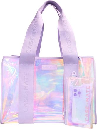 Case-Mate Womens Jelly Tote Bag In Soap Bubble