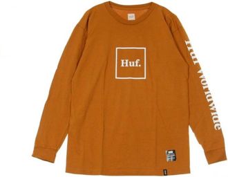 HUF Tops met lange mouwen - Heren - Longsleeves - Bruin - XL - Tops