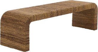 Safavieh Couture Akina Woven Abaca Bench