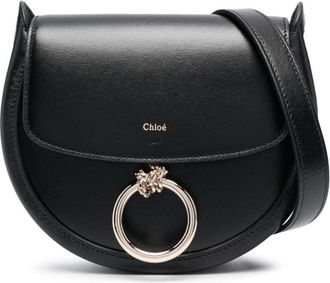 Chlo&eacute; Arlene leather crossbody bag - women - Calf Leather/Calf Leather/Lamb Skin - OS - Black