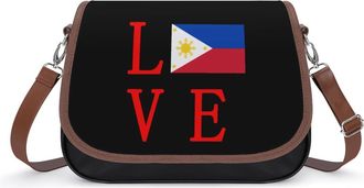Generic Philippines Lover Fashion Womens Crossbody Bags Novelty Handbag Shoulder Bag Purse
