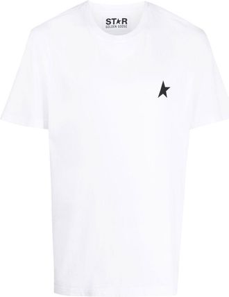 Golden Goose Logo Cotton T-Shirt-Uomo
