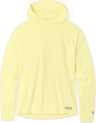 Stio | Womens Hylas Hooded Pullover, Size Extra Large in Luminous
