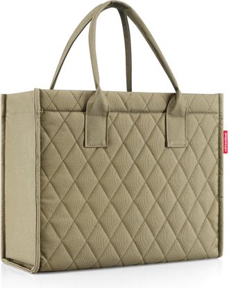 Reisenthel Shopper REISENTHEL Daily Shopper, Damen, Gr. B/H/T: 42cm x 35cm x 17cm, gr&uuml;n (olivgr&uuml;n), Polyester, Taschen Shopper