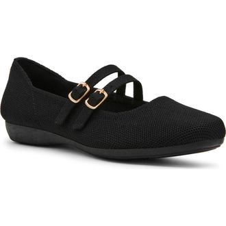 Anne Klein Uharie Flat in Black at Nordstrom Rack, Size 7.5