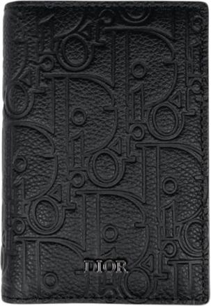 Dior Pre-owned Card Case - - Pre-owned - Uomo - Nero - ONE SIZE