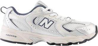 New Balance Girls 530 - Girls Preschool Running Shoes White/Blue/Silver Size 11.0
