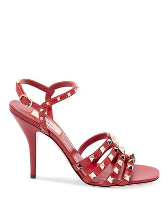 Valentino Garavani Rockstud Kidskin Sandal 100Mm