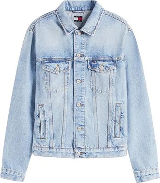 Tommy Jeans Ryan Rglr Trckr Rwb Jacket - Heren - Spijkerjassen - Blauw - L - Katoen - Jassen