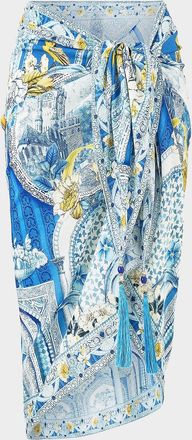 Camilla De Nada Granada Short Sarong Coverup