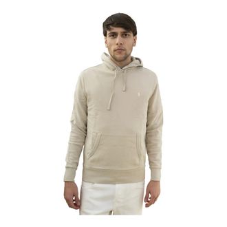 Ralph Lauren Hoodies & sweatvesten, Heren, Beige, L, Katoen, Loopback Hoodie