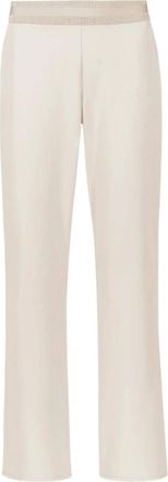 Frank Walder Frank Walder, Dames, Broeken, Beige, Maat: 4XL