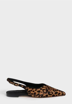 Marion Parke Cynthia Flat | Calf Hair in Leopard at Nordstrom, Size 40.5